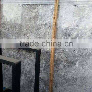 Tundra grey polished slabs grey marble slabs wholesaler