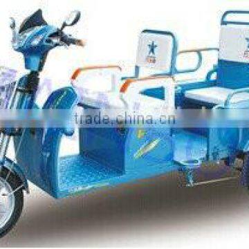 2015 newest 48V 350w taxi passenger tricycle for sale India market cheap 4 passenger