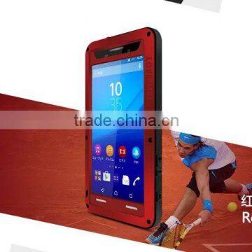 Original Love Mei Waterproof Case For Sony Xperia m5 Shockproof Metal Powerful Gorilla Glass Hybrid Phone Cover Case TB-0151 photo-4
