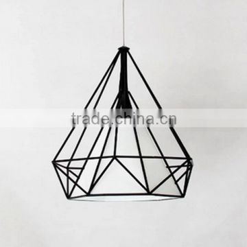 Hot Sell Modern Vintage Industrial Loft Black Iron Line Pendant Lighting