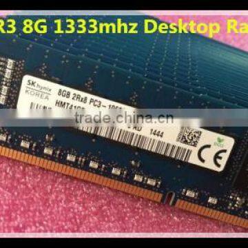 Original and New Brand DDR3 8G 1333mhz desktop ram