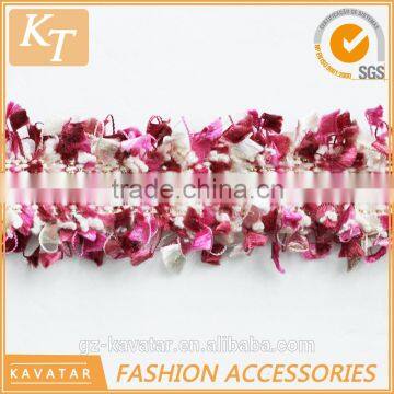 Adorable Style Pink Color Lace Trim for Young Lady Dress photo-2