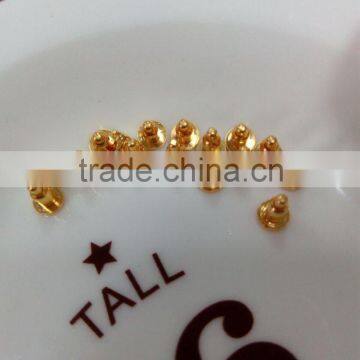 China Factory Direct Sale Spring Loaded Connector Stainless Steel Pogo Contact Test Pin photo-2