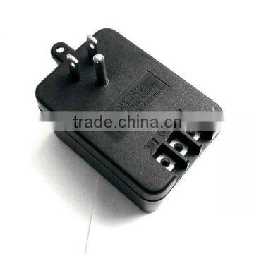 US/Japan US 3-Prong Grounded Wall Transformer