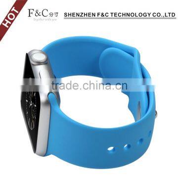 For Apple Watch Sport Band 38mm Silicone Watch Wrist For iWatch Accessories