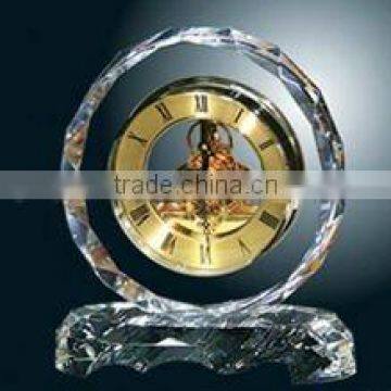 Fashion crystal clock for decoration