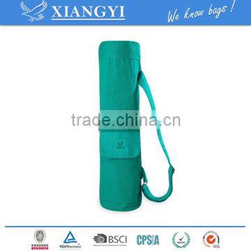 Fitness full-zip cargo pocket yoga mat bags