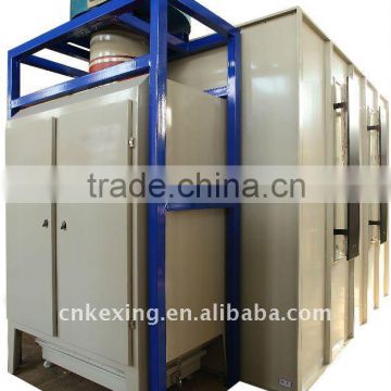 electrostatic powder coating booth