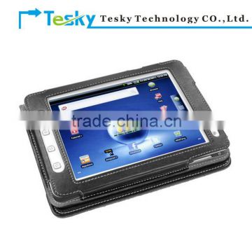 adjustable stand style PU leather case for viewsonic viewpad 7e 7inch tablet