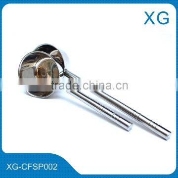 Kitchen utensils stainless steel water bailer/long handle metal bailer/kitchen accessories