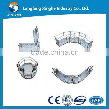 Steel and aluminum temporary gondola ZLP630 / ZLP800 / cradle / suspended access platform