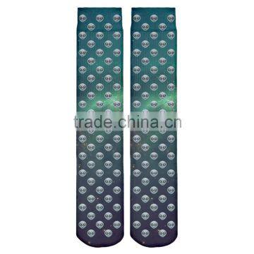 factory hot sale 3d digital full print colorful fashion socks