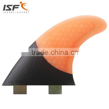 2016 Hot sale Honeycomb fiberglass carbon future/ fcs surfboard fin