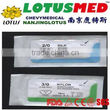 Professional Wholesale Polypropylene Nonabsorable Surgical Suture With Needle