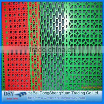 Decorative galvanized sheet metal fencing/Perforated metal sheet for crafts