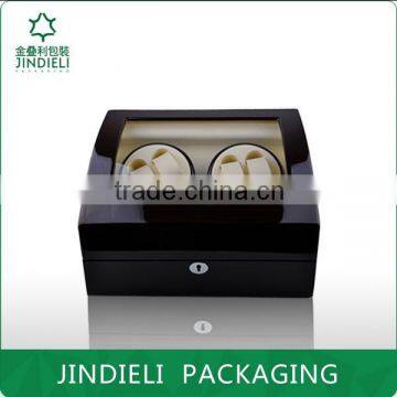 classical black top grade automatic watch box packaging show