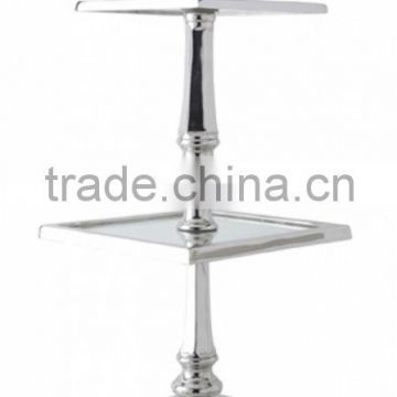 Wedding Cake Stand, Three Tiers Square Cake stand , Metal cake stand