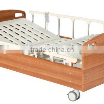 Wooden electric medical bed nursing home bed for sale