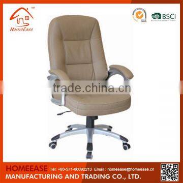 High Back Ergonomic Executive Leather Office Chair With Footrest photo-4