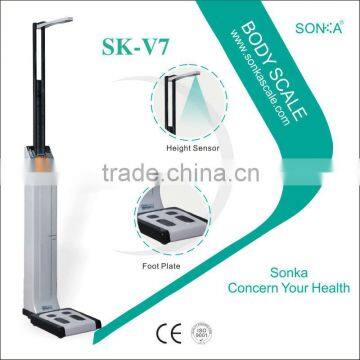 Multi-function Body Scale Koisk SK-V7 With Digital LCD Display Screen