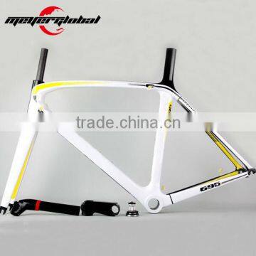 2016 High quality carbon frame road bicycle lightweight carbon bike frame good looking 6950 frame