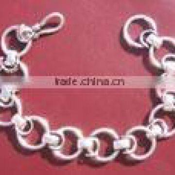 plain silver Bracelet