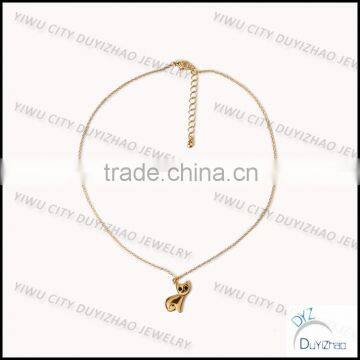 cheap necklace gold chain small cat pendant necklace for women