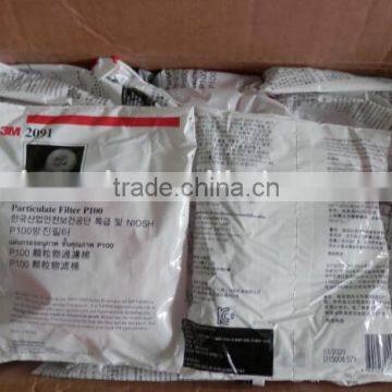 3M 2091 P100 Filter 3M Particulate Filter for 3M 7502 3M 6200 photo-3