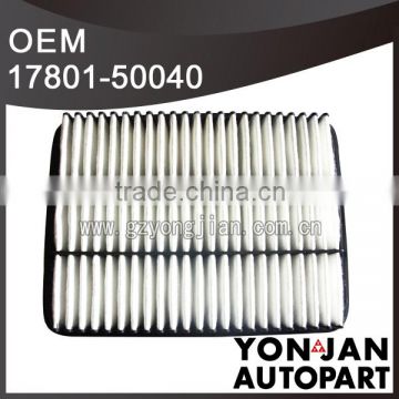 17801-50040 air filter making machine for Toyota