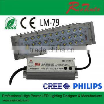 new design street light retrofit kit high quality 50 watt led parking lot /garage light module with ce rohs dlc ul approved