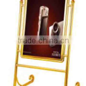 Polished Display Sign Stand /menu poster stand