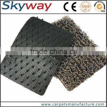 Factory price PVC anti-slip nail bottom easy clean custom fit car mats