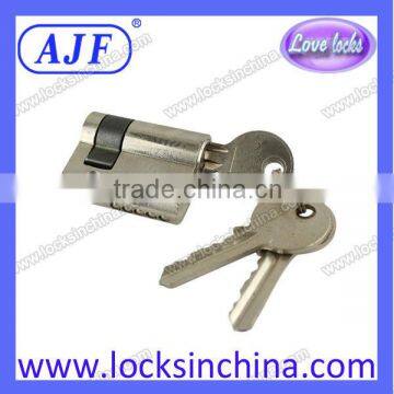 AJF high quality and security 40mm half euro cylinder