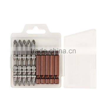 10piece Set One Side Ended Mini Phillips Power Screwdriver Blade