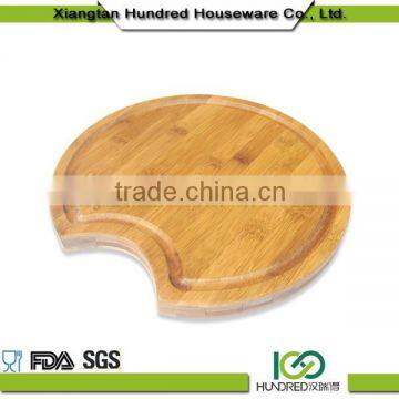 factory cheap price of bamboo chopping block bamboo cutting board with sink