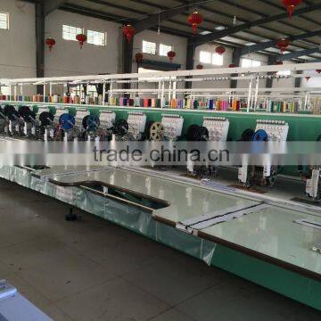 12 heads high speed embroidery machine