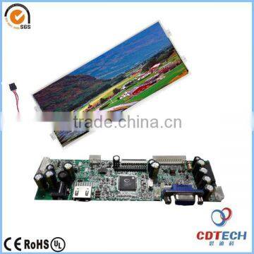 TFT LCD display driver board,support for VGA+HDMI+2AV+USB