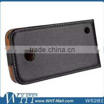 China Factory Wholesale Leather Flip Case Back Cover For Nokia Lumia 630