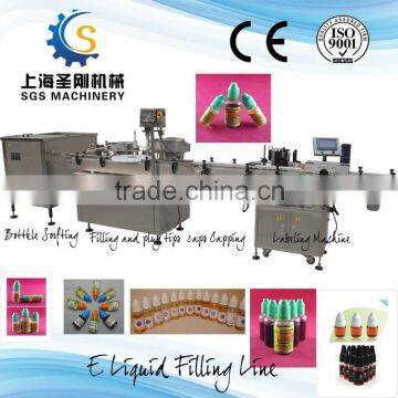 30-50Bottles/min Full Automatic E-liquid Filling Machine photo-5