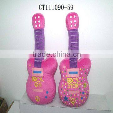 Rock N Roll Pink Plush Guitar For Children