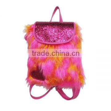 china supplier online shopping polyester backpack , taobao plush backpack