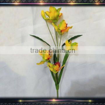 artificial cymbidium orchid plant decoration for home