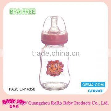 Hot Wholesale Glass Baby Feeding Bottle Set and Nipple in China photo-2