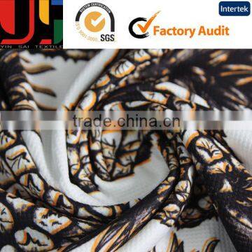 2014 Abstract design screen print fabric for shirts