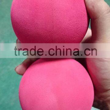 colorfully rubber foam massage ball