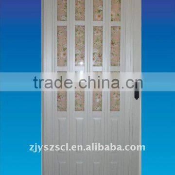 pvc folding door for bathroom and kitchen