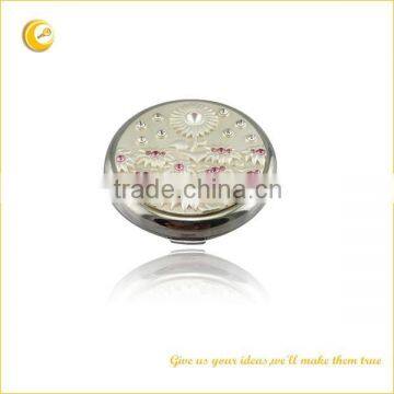 wholesale silver plating compact mirror