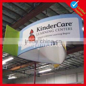 Cheap spandex fabric printed ceiling film banner