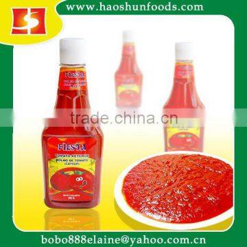 Canned tomato ketchup