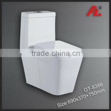 Ceramic siphonic one piece cheap toilet, wc toilet